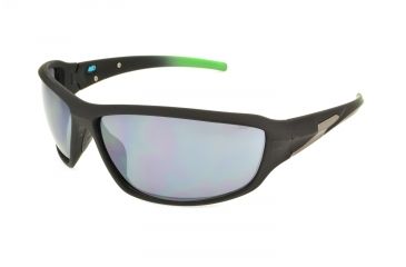 Image of Extreme Optiks M1ND Sunglasses, Matte Black Frame, Smoke with Silver Mirror Flash Lens, 10225812.FGX