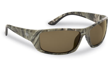Image of Flying Fisherman 7719CA Buchanan Polarized Sunglasses, Camo Frames Amber Lens, 7719CA