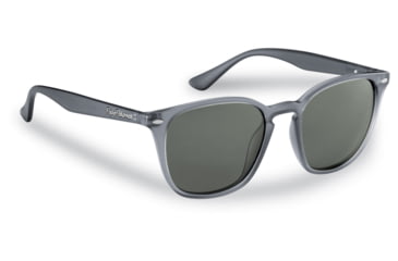 Image of Flying Fisherman 7881BS Muriel Polarized Sunglasses, Crystal Frame Smoke Lens, 7881BS