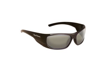 Image of Flying Fisherman Cape Horn Sunglasses, Black/Smoke 103882