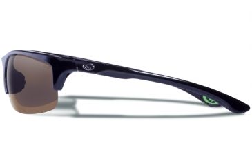 Image of Gargoyles FLUX Sunglasses, Black Frame, Brown Polarized Lens, Polarized, 10700188.QTM