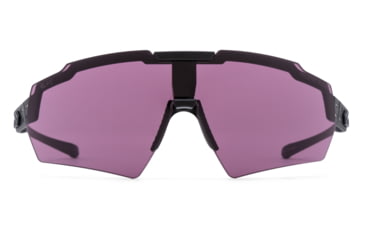 Image of Gatorz Blastshield Sunglasses, Black Logo, Black Frame, Ballistic Shooting Day - Low Light Array Lens, 841235126369
