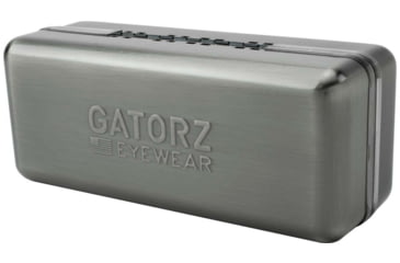 Image of Gatorz Delta Milspec Ballistic Glasses, Blackout Frame, Smoke w/Anti-Fog Lens, GZ-04-002