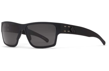 Image of Gatorz Delta Sunglasses, Matte Black Blackout Frame, Smoked Lens, GDELMTBLK01MBP