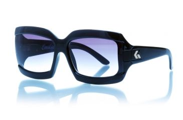 Image of Gatorz Emiblk01fBk Emilia Black Frame Gary Fade Lens Sunglasses