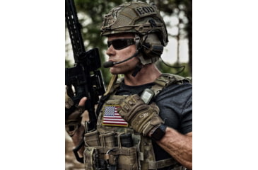 Image of Gatorz Mag Sunglasses, Black Frame, Gray Lens, GZ-01-001