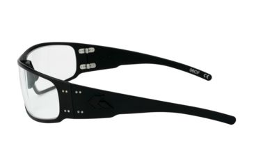 Image of Gatorz Magnum 2.0 Sunglasses, Blackout Frame, Clear Lens, MAG2BLK06MBP