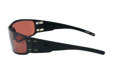 Image of Gatorz Magnum 2.0 Sunglasses, Blackout Frame, Rose Polarized Lens, MAG2BLK09PMBP
