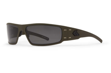 Image of Gatorz Magnum Sunglasses, Asian Fit, Cerakote OD Green Frame, Smoked Polarized Lens, AF-MAGCOG01P
