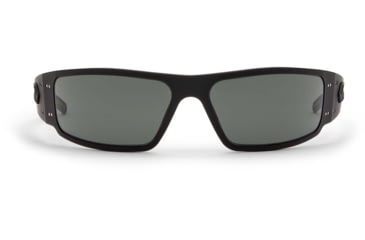 Image of Gatorz Magnum Sunglasses, Milspec Ballistic, Asian Fit, Z87.1, Black Frame, Smoked w/ Anti-Fog Lens, AF-MAGZBLK01AMIL