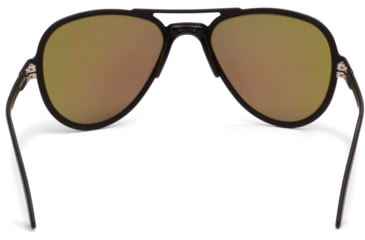 Image of Gatorz Skyhook Sunglasses, Black Frame, Brown Polarized w/Green Mirror Lens, GZ-09-023