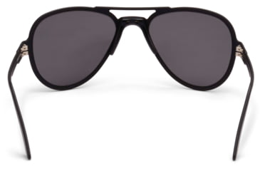 Image of Gatorz Skyhook Sunglasses, Black Frame, Smoke Polarized w/Blue Mirror Lens, GZ-09-022