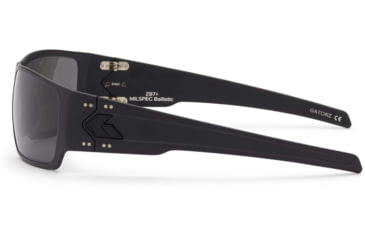 Image of Gatorz Specter Milspec Ballistic Glasses, Cerakote Blackout Frame, Smoke w/Anti-Fog Lens, GZ-08-401