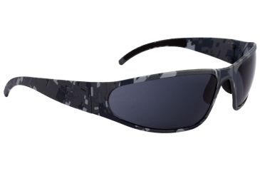 Image of Gatorz Wradgb01pDgb Wraptor Digi Camo Blue Frame Grey Polarized Lens Sunglasses
