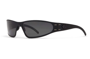 Image of Gatorz Wraptor Sunglasses, Blackout Frame, Digitally Optimzed Polarized, WRAMBP01OPZ