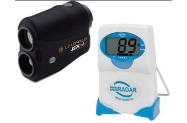 Image of 2-PC Golf Lover Golfing Gift Package - Sport Sensors Swing Speed Radar and Leupold GX I Rangefinder 64080