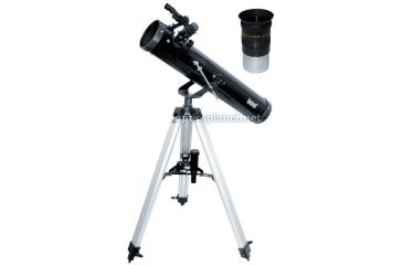 Image of 2-PC Night &amp; Day Explorer Gift Package - Bushnell 3'' Reflector Telescope 789669 and Meade Super Plossl 20mm Eyepiece 07174-02