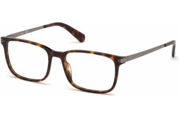 Image of Guess GU1963-F Eyeglass Frames - Dark Havana Frame, Dark Havana Lenses, 54 mm Lens Diameter GU1963-F54052