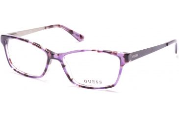 Image of Guess GU2538 Eyeglass Frames - Violet Frame Color