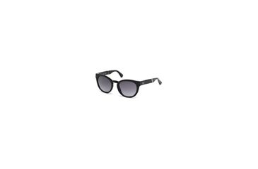 Image of Guess GU7473 Sunglasses - Shiny Black Frame Color, Gradient Smoke Lens Color