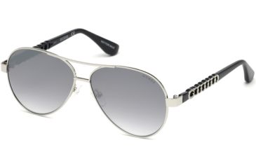 Image of Guess GU7518-S Prescription Sunglasses GU7518-S5810C - Lens Diameter 58 mm, Frame Color Shiny Light Nickeltin