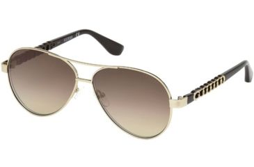 Image of Guess GU7518-S Prescription Sunglasses GU7518-S5832G - Lens Diameter 58 mm, Frame Color Gold
