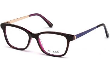 Image of Guess GU9177 Eyeglass Frames - Dark Havana Frame Color, Dark Havana Lens Color