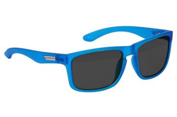 Image of Gunnar Optiks Crossover Intercept Sunglasses, Cobalt Frame, Grey Lens, INT-06407