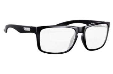 Image of Gunnar Optiks Crossover Intercept Sunglasses, Onyx Frame, Crystalline Lens, INT-00103