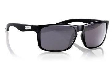 Image of Gunnar Optiks Crossover Intercept Sunglasses, Onyx Frame, Grey Lens, INT-00107