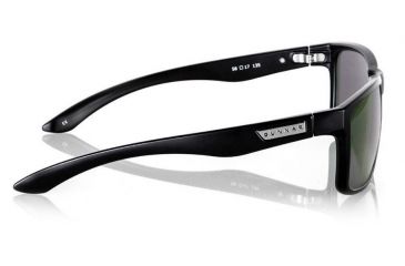 Image of Gunnar Optiks Crossover Intercept Sunglasses, Onyx Frame, Grey Lens, INT-00107