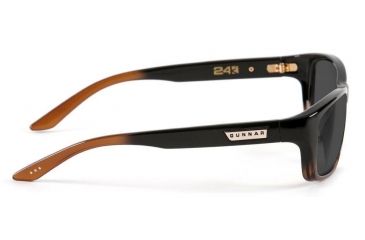 Image of Gunnar Optiks Crossover Micron 24K Sunglasses, Dark Ale Frame, Grey Lens, MIC-07007