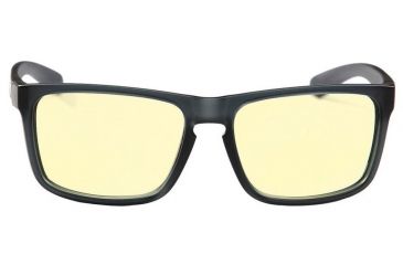 Image of Gunnar Optiks Intercept Nylon Polymer Sunglasses, Smoke Frame/Amber Lens INT-06701