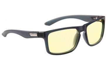 Image of Gunnar Optiks Intercept Nylon Polymer Sunglasses, Smoke Frame/Amber Lens INT-06701