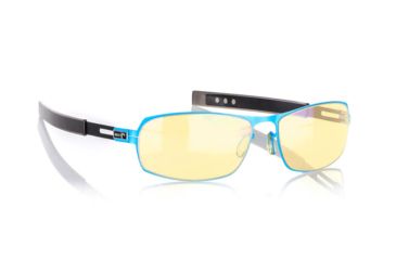 Image of Gunnar Optiks MLG Phantom Full Rim Advanced Video Gaming Glasses, Neptune/Onyx Frame Finish, Neptune, Full Rim PHA-05201