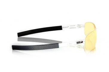 Image of Gunnar Optiks MLG Phantom Full Rim Advanced Video Gaming Glasses, Snow/Onyx Frame Finish, Snow/Onyx, Full Rim PHA-04201