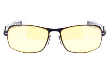 Image of Gunnar Optiks MLG Phantom Stainless Steel Sunglasses, Freeze Frame/Amber Lens PHA-06901