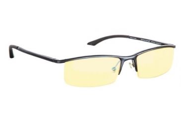 Image of Gunnar Optiks Office Emissary Sunglasses, Onyx Frame, Amber Lens, ST003-C001