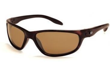 Image of H2Optix Cayman Polarized Sunglasses - Shiny Tortoise Frame, Brown Lens 6913