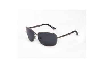 Image of Hang Ten Gold Airstreamer Sunglasses, Shiny Gun/Smoke Lens 4002414