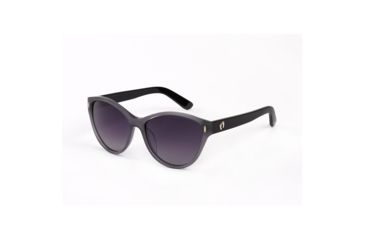 Image of Hang Ten Gold Carcharodon Sunglasses, Grey Shiny Black/Smoke Lens 4002430