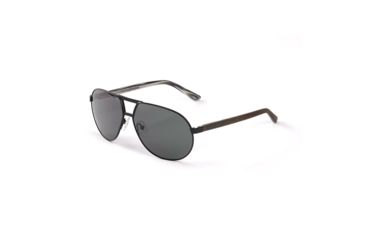 Image of Hang Ten Gold The VHS Sunglasses, Shiny Gun/Grey Lens 4002411