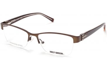 Image of Harley Davidson Eyewear HD0545 Eyeglass Frames - Matte Bordeaux Frame Color