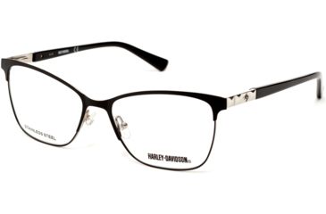 Image of Harley Davidson Eyewear HD0547 Eyeglass Frames - Matte Black Frame Color