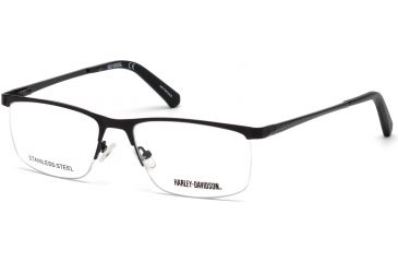 Image of Harley Davidson Eyewear HD0778 Eyeglass Frames - Matte Black Frame Color, Matte Black Lens Color