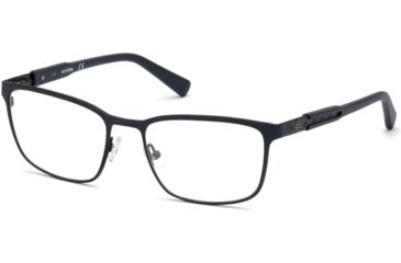 Image of Harley Davidson Eyewear HD0789 Eyeglass Frames - Matte Blue Frame Color, Matte Blue Lens Color