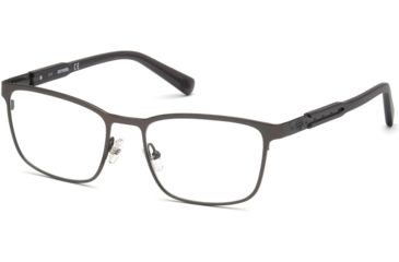 Image of Harley Davidson Eyewear HD0789 Eyeglass Frames - Shiny Gumetal Frame Color, Shiny Gumetal Lens Color