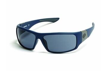 Image of Harley Davidson Eyewear HD0912X Single Vision Prescription Sunglasses HD0912X6491V - Lens Diameter 64 mm, Frame Color Matte Blue