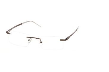 Image of Hickey Freeman HF Foster SEHF FOST00 Eyeglass Frames - C1 - Brown SEHF FOST005345 BN