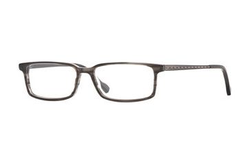 Image of Hickey Freeman HF Newbury SEHF NEWB00 Single Vision Prescription Eyeglasses - Grey Stripe SEHF NEWB005545 GY